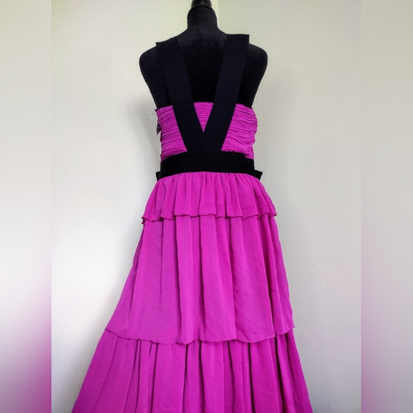 Brand new Purple Long Gown Made in Spain Size 40 - Picture 12 of 16